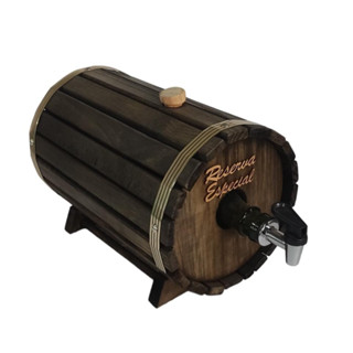 Pingometro Barril Dosador Deitado para Cachaça 5 Litros Adega em Oferta na Shopee
