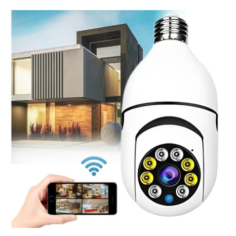 Mini IP Câmera Wifi sem fio visão noturna microfone auto falante acesso remoto aplicativo em Oferta na Shopee