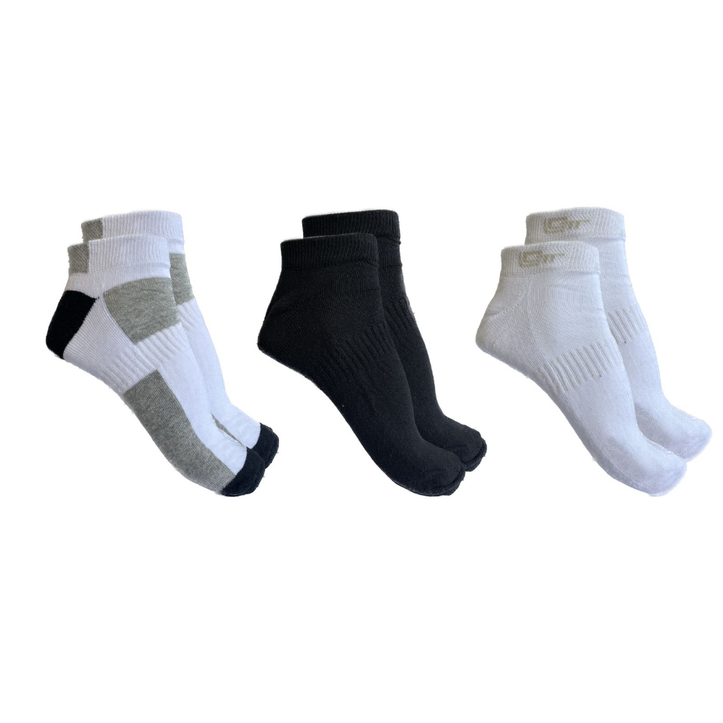 Kit 06 Pares de Meias Masculino Cano Curto Sport