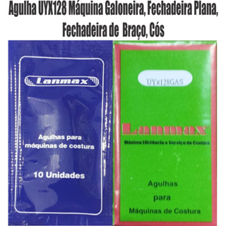 Agulha Máquina industrial Galoneira, Fechadeira Plana, Fechadeira de Braço, Cós