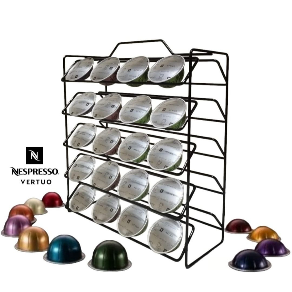 Suporte Porta 40 Capsulas Cafe Nespresso VERTUO