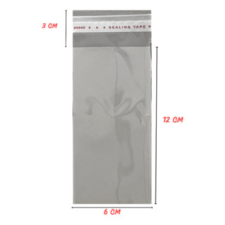 Saquinho Adesivado 6x12 cm Kit Com 100 Até 500 Unidades