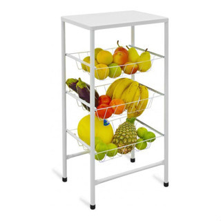 Armário Fruteira De Chão Metal Para Microondas