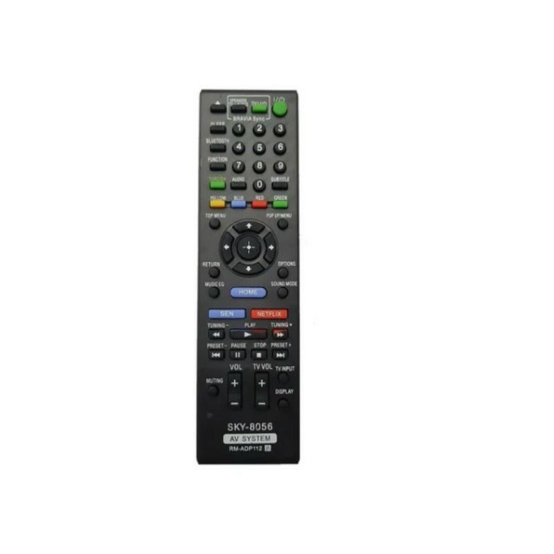 Controle Remoto compativel Home Theater Sony - sky 8056