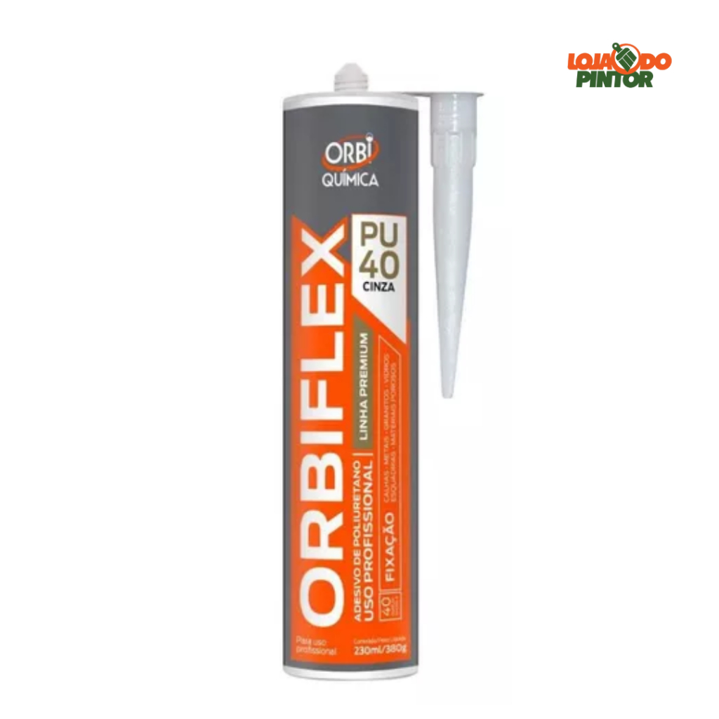 Detalhes do Cola Adesivo Selante Pu 380g Orbiflex Linha Premium