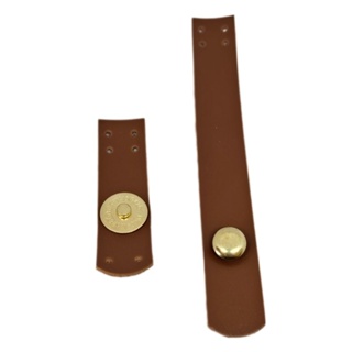 Fecho Lapela com botão ímã em couro ecológico (montana) em Oferta na Shopee