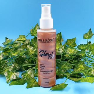 Bruma Fixadora Iluminadora Glow Fix Miss Rôse 8002-700G em Oferta na Shopee