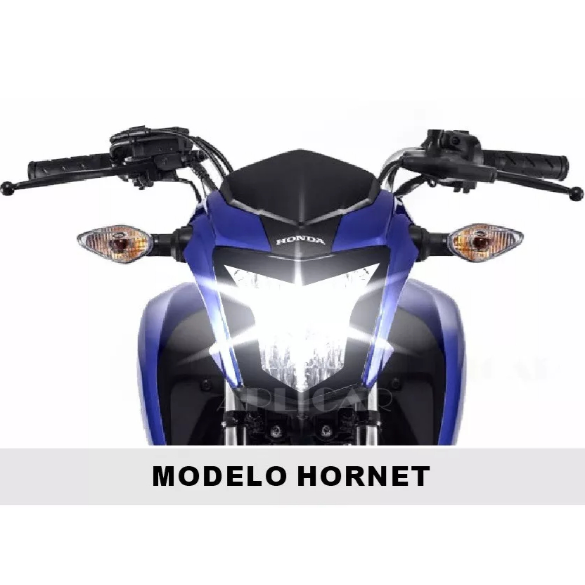 Adesivo máscara farol titan , fan 150 e 160 cb 1000 e hornet
