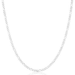 Corrente Grumet 3x1 60cm 4.5mm Prata 925