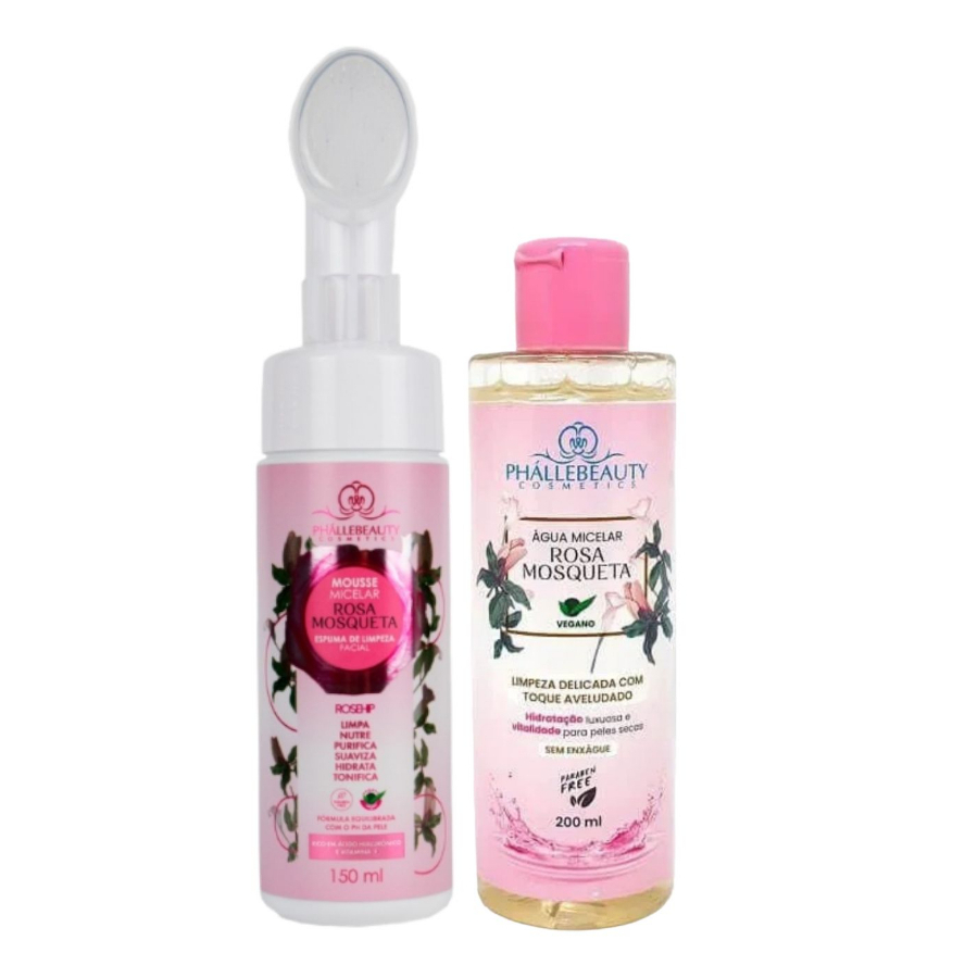 Linha Rosa Mosqueta PhalleBeauty em Oferta na Shopee
