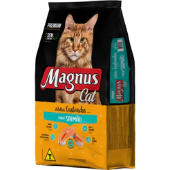 Ração Magnus Cat Gato Castrado Salmão 1 kg