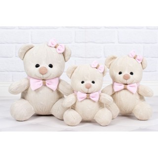 Trio urso Amigurumi Tricot Croche Infantil Bebe Menina pelúcia