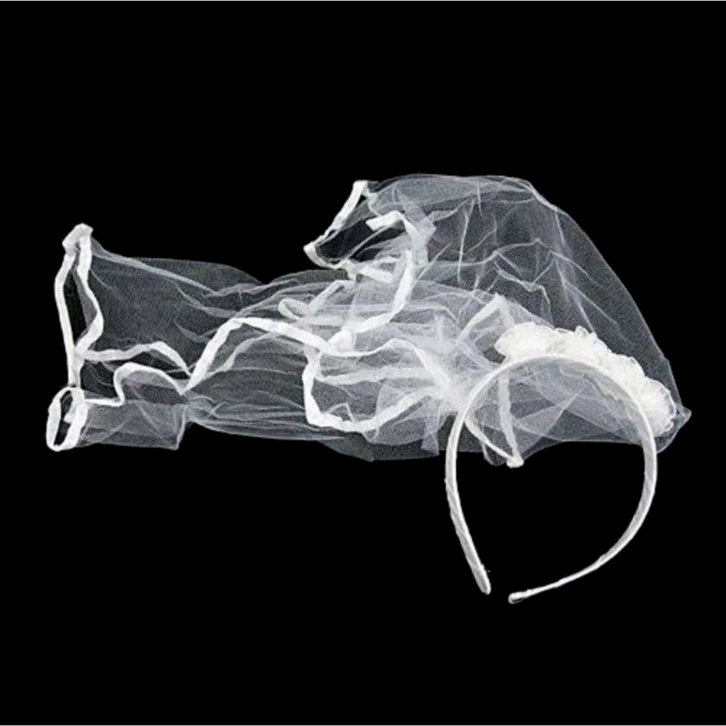 1 Tiara Véu / Véu De Noiva/ Véu de Viuva Despedida Solteiro Chá Langerie