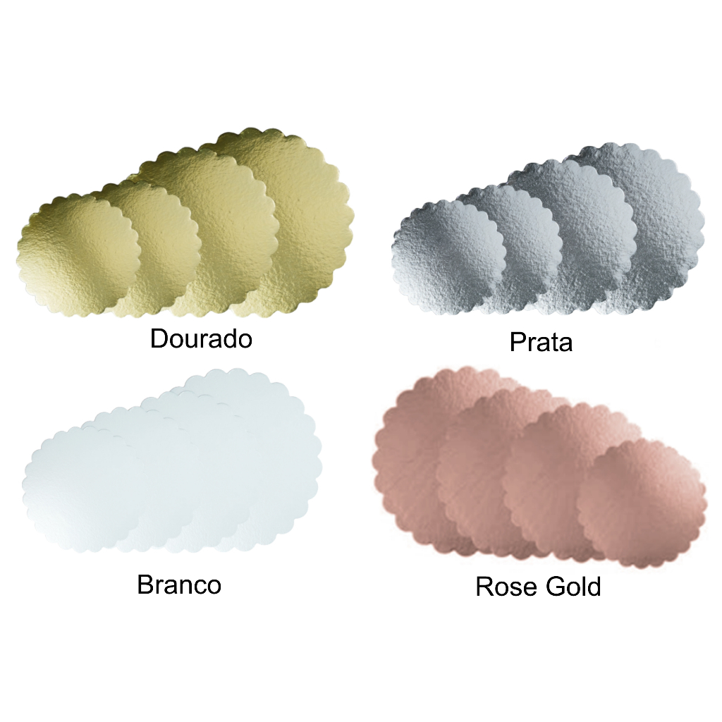 Bolo Dourado e Branco: Onde Comprar | BuscaProdutos