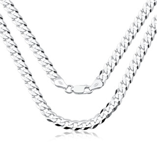 Corrente Masculina Grumet 70cm 7mm Prata 925