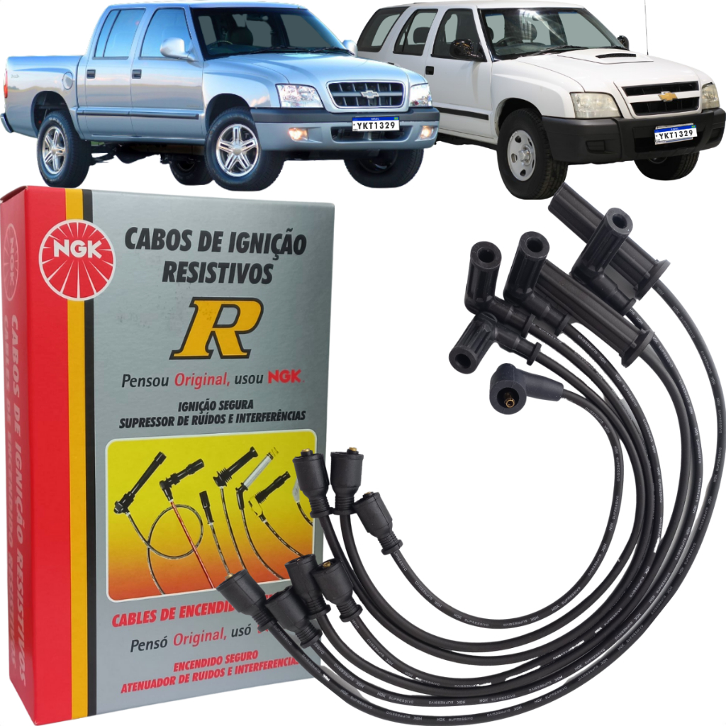 Cabo de Vela Original NGK Blazer S10 4.3 V6 1996 Até 2004