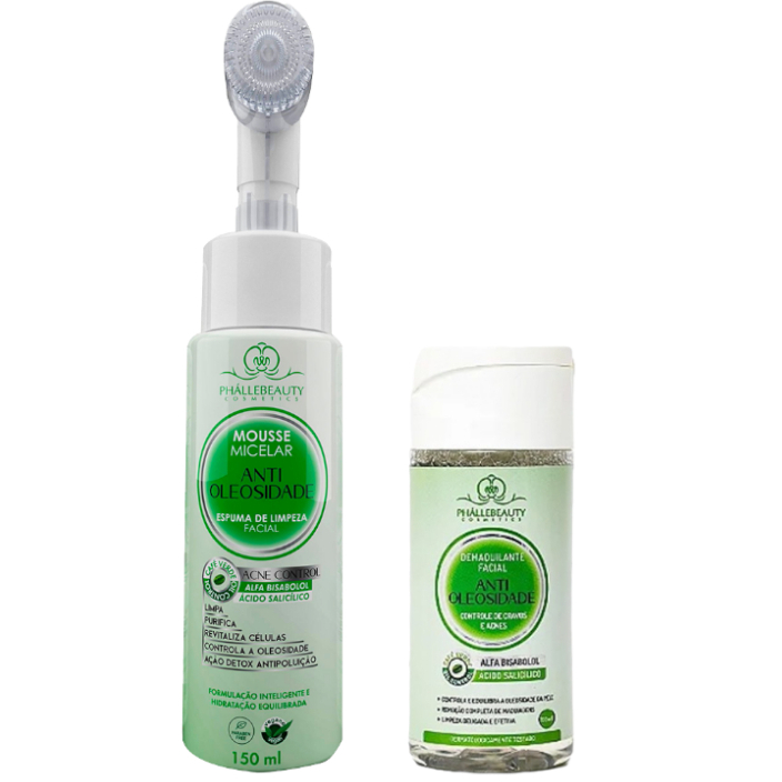 Linha Antioleosidade PhálleBeauty em Oferta na Shopee