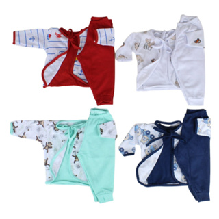 Kit 3 Conjunto Recém Nascido Roupa de Bebe Saída Maternidade em Oferta na Shopee