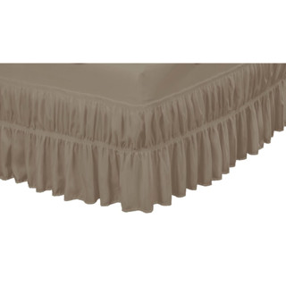 Saia Para Cama Box Isabela 2 elásticos Casal padrão