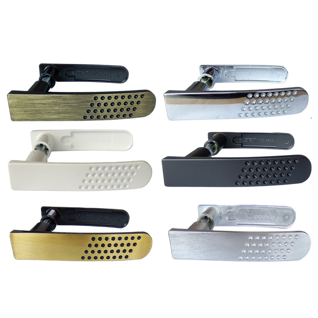 Maçaneta Para Reposição Fechadura Universal Modelo 21 Stam em Oferta na Shopee