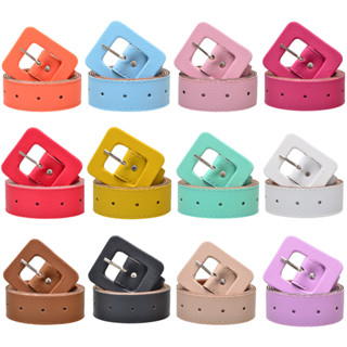 Kit 12 Cintos Modelo Maria Fivela Quadrada varias cores