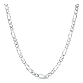 Corrente Masculina Grossa Grumet 3x1 70cm 8mm Prata 925 em Oferta na Shopee