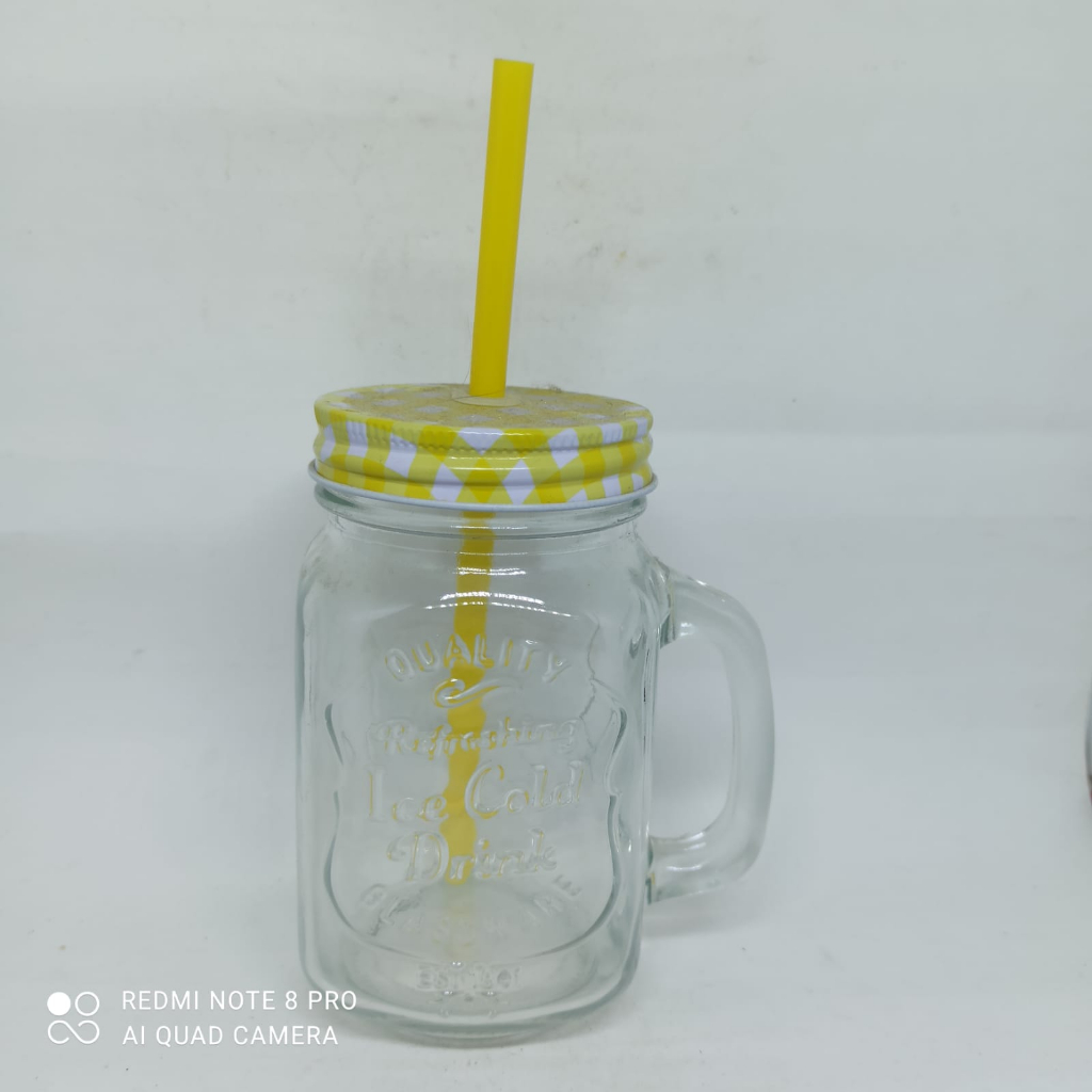 ( L - 360 ) 1 Pote Copo Jarra Caneca Ball Mason Jar Tampas