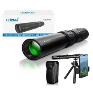 4k 10-30x40mm Super Telefoto Zoom Telescópio Monocular Pom le-2049