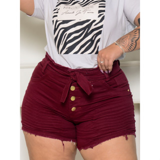 Short Jeans Plus Size Tamanho Grande