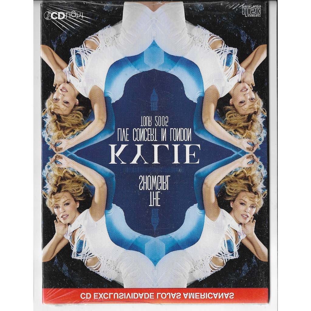 CD Pop Musica Kyle - The Showgirl Live Concert in London Tour 2005 ( Original, Novo e Lacrado )