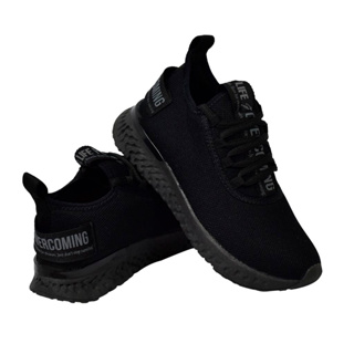 Tênis Feminino masculino adulto leve e confortável barato branco preto em Oferta na Shopee