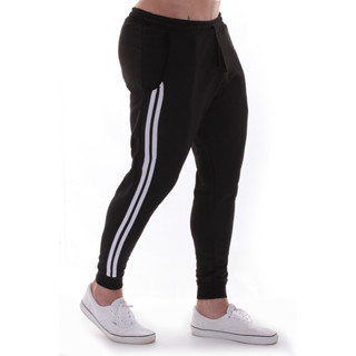 Calça Moletom Unissex Básica Skinny Fit