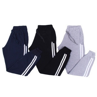 Kit 3 Calças De Moletom Masculina Jogger Treino Slim Academia M1
