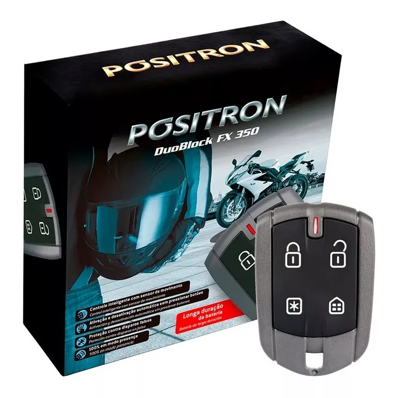 Alarme Para Moto Pósitron Duoblock Fx G8 350 Universal Presença em Oferta na Shopee