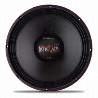 Alto Falante Woofer Bomber Atrack Bass 3.8K 15 Pol 1900W Rms 4 Ohms em Oferta na Shopee