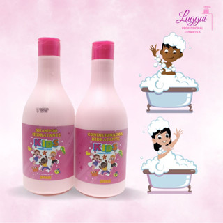Kit KIDS Rosa Shampoo e Condicionador Infantil 2x500ml Maycrene