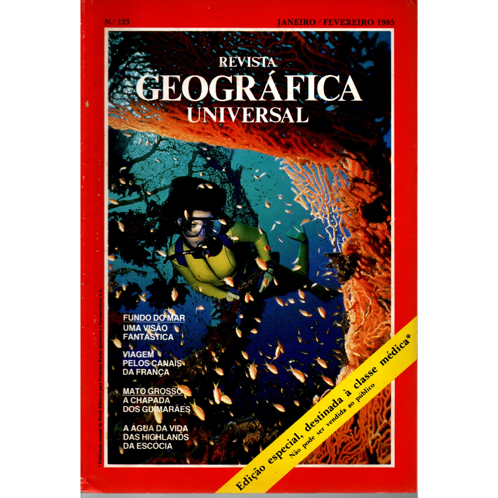 Revista Geográfica Universal, Nº 123, Janeiro / Fevereiro De 1985