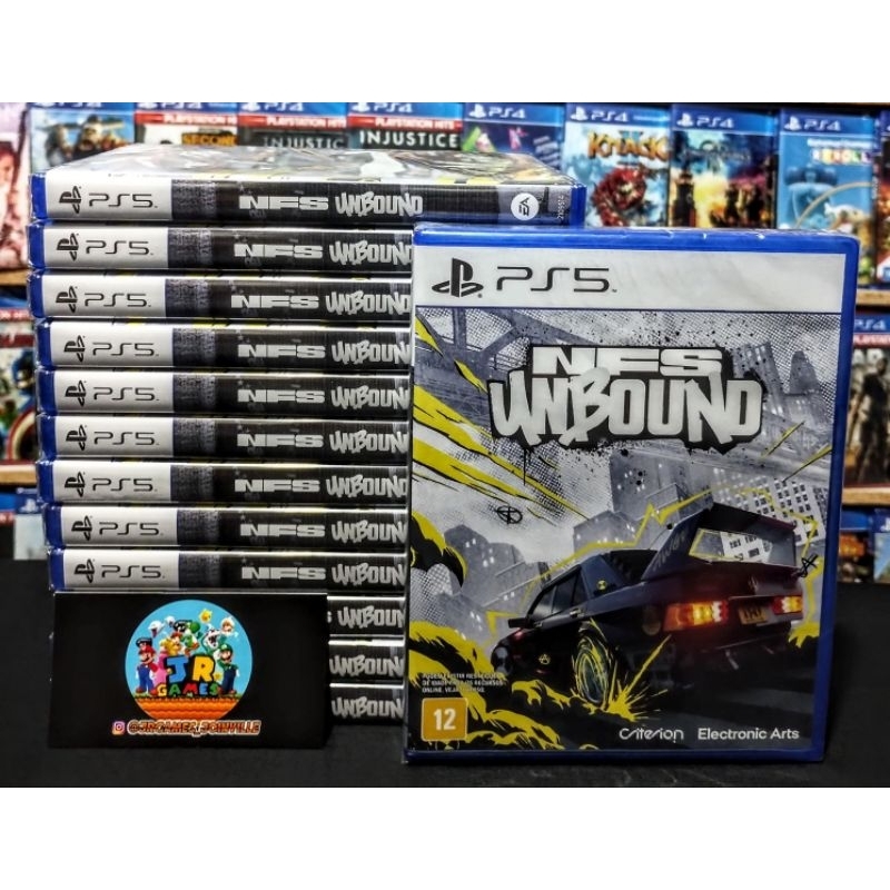 Need for Speed Unbound Ps 5 Lacrado Mídia Física - Envio Rápido