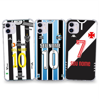 Kit 3 Capas Personalizadas Celular Times 4 alta qualidade