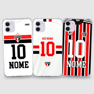 Kit 3 Capas Celular Personalizadas Times 5 Alta Qualidade
