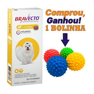 Bravecto para Cães de 2 a 4,5 Kg - 112,5 mg - Comprimido