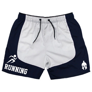 Short Masculino Running Duas Cores Elastano Treinos Academia Titanio