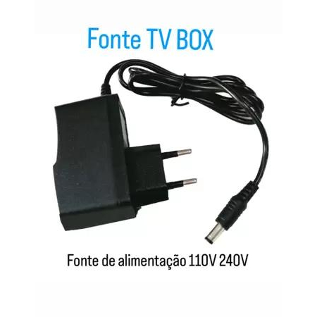 Fonte Alimentação Tv Box 5v 2a P4 5.5mm em Oferta na Shopee