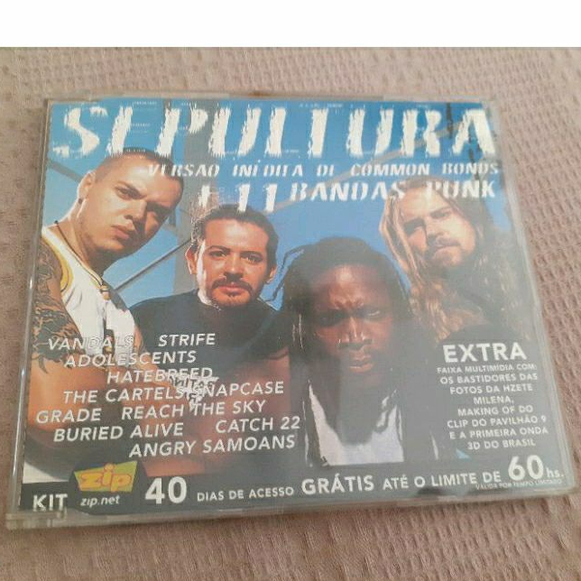VARIOS ARTISTAS CD TRIP SEPULTURA STRIFE BURIED METAL CORE