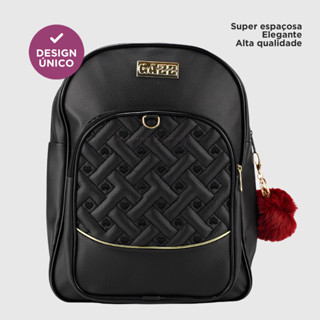 Mochila Feminina Bolsa Mochilinha Fashion Com Lindo Detalhe Coraçãozinho
