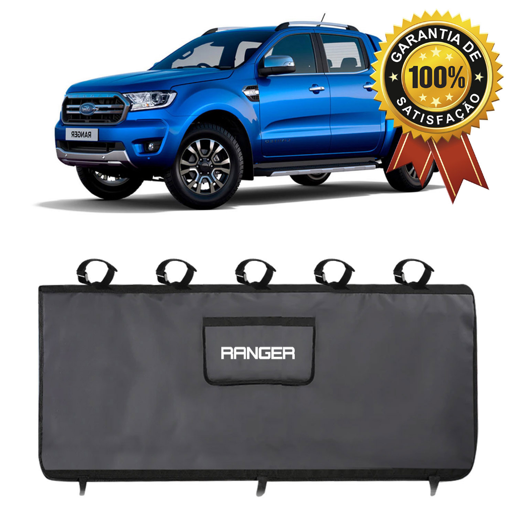 Transbike Para Ford Ranger Caminhonete Truk Pady Anti Risco Pro Preto