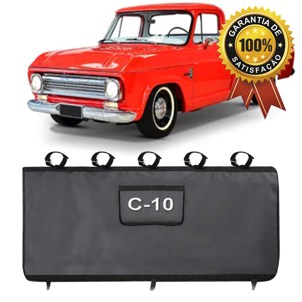 Transbike Para Gm C10 Caminhonete Truk Pady Anti Risco Com Velcro Pro