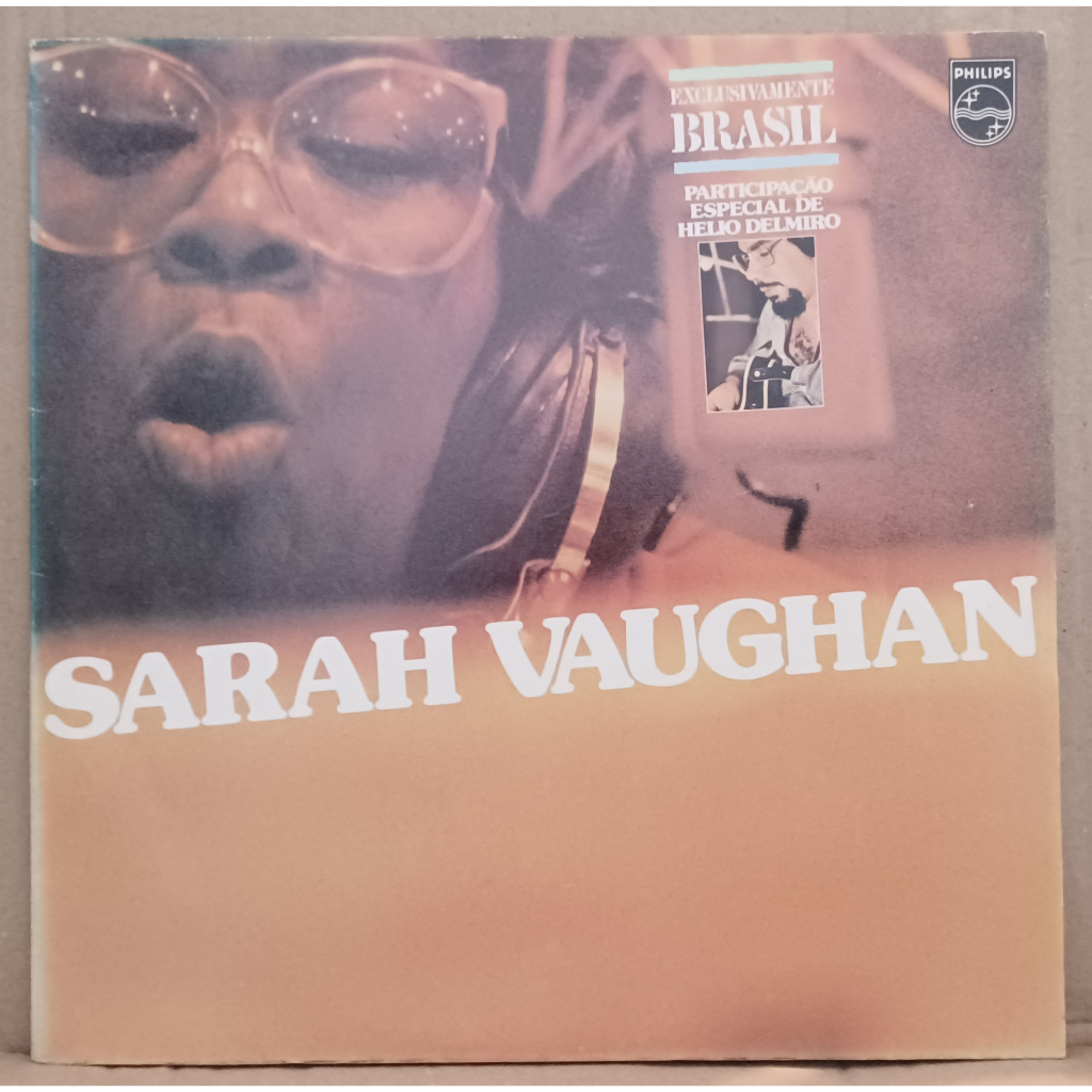 LP Disco De Vinil Sarah Vaughan - Exclusivamente Brasil - LP Ótimo Capa Muito Boa Ler Descrição