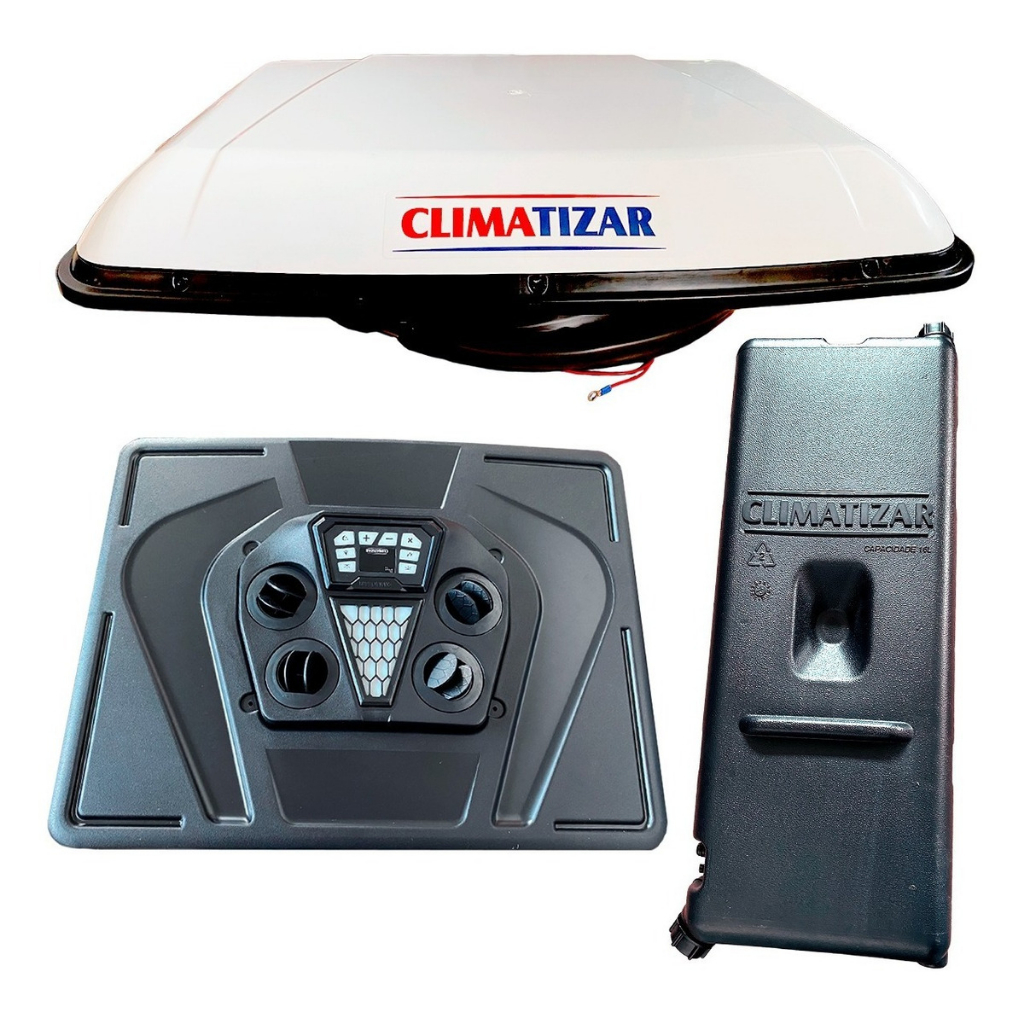 Climatizador De Ar Interclima Evolve Para Caminhão Climatizar 12v ou 24 Universal