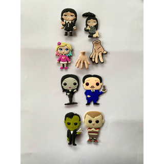 Pin Jibbiz De Crocs De personagens Personalizado WANDINHA FAMÍLIA ADAMS Acessórios Tematico Criativo